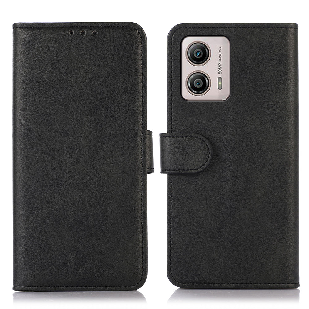 Cell Phone Case for Motorola Moto G53 5G G13 4G G23 4G Cowhide Texture PU Leather Phone Wallet Cover Stand Cell Phone Case for Motorola Moto G53 5G G13 4G G23 4G Cowhide Texture PU Leather Phone Wallet Cover Stand
